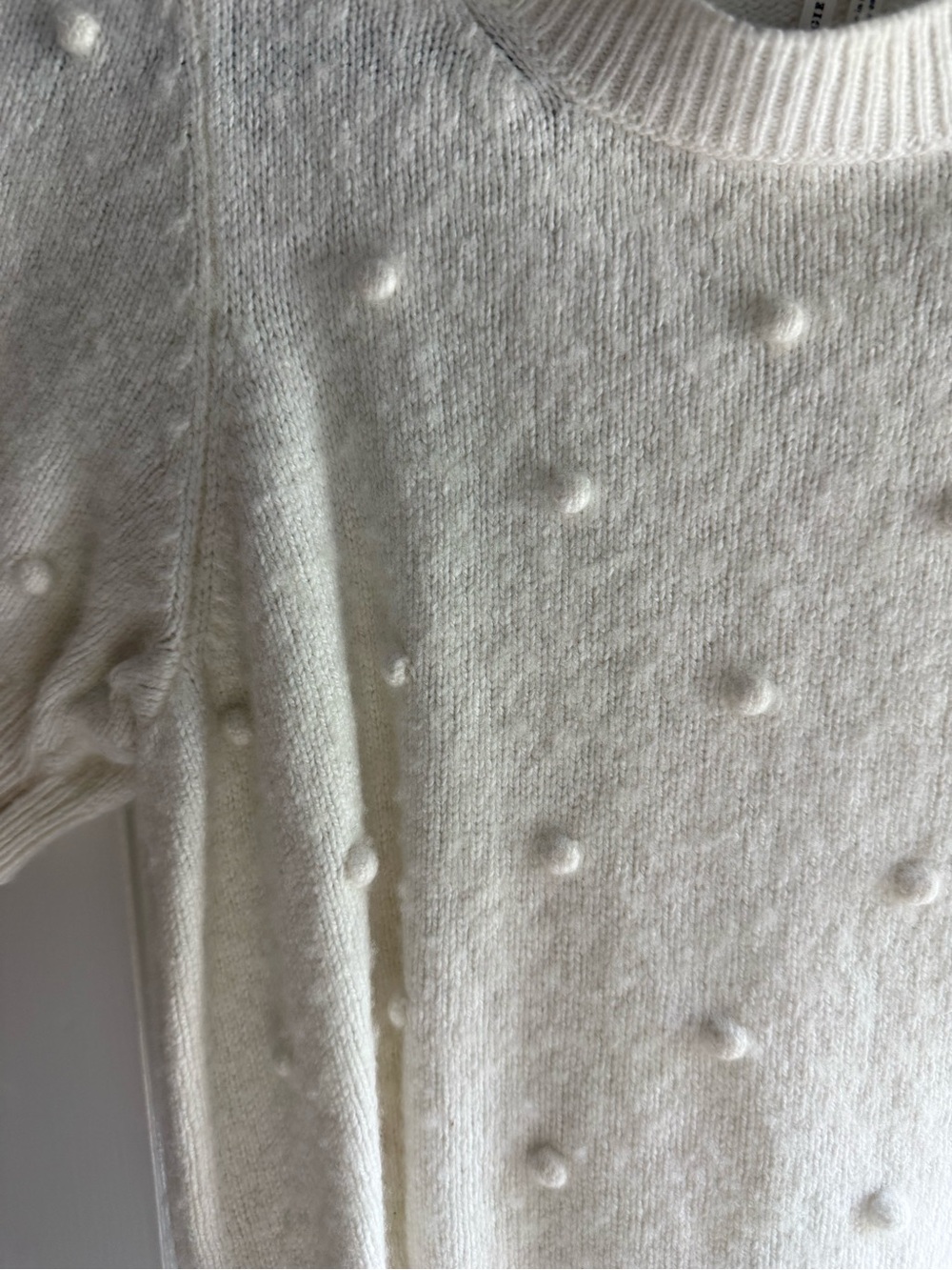 Anthropology - Pom-Pom Short Sleeve Knit Sweater - Picture 3 of 4